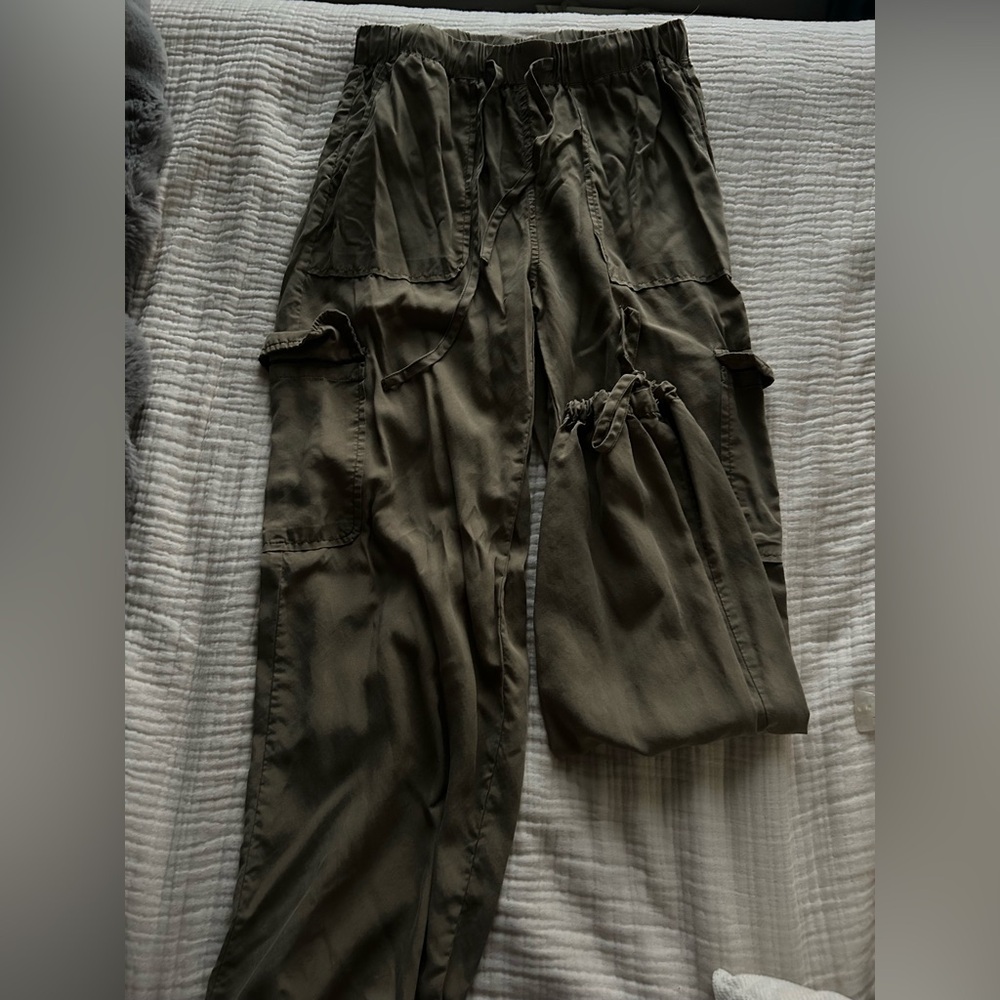 Thread & Supply Khaki Elastic Waist Pants